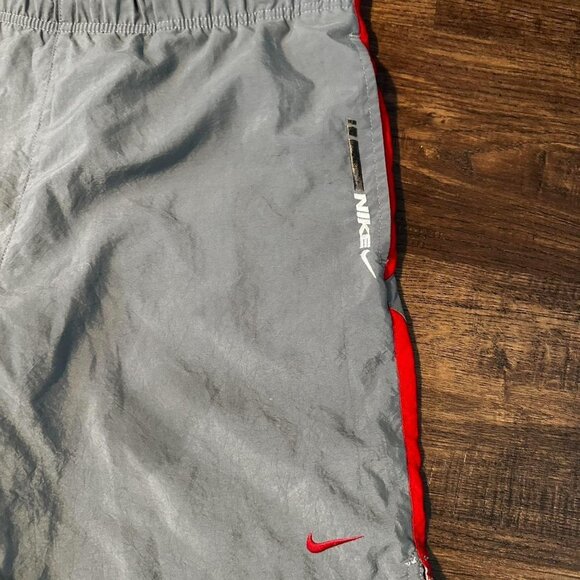 Nike Grey & Red Sports and Swim Shorts – Small - Picture 3 of 4